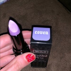 Kat Von D Studded Kiss Lipstick in shade Coven.